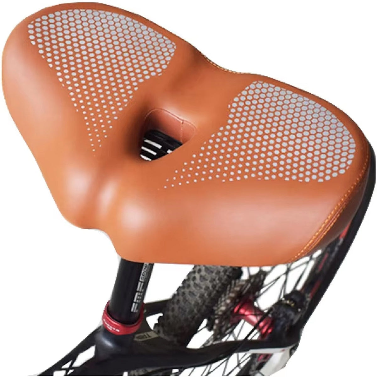 RigoCyclex Noseless Oversized Comfort Bike Seat