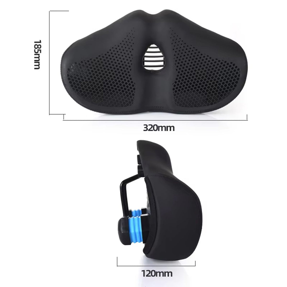 RigoCyclex Noseless Oversized Comfort Bike Seat