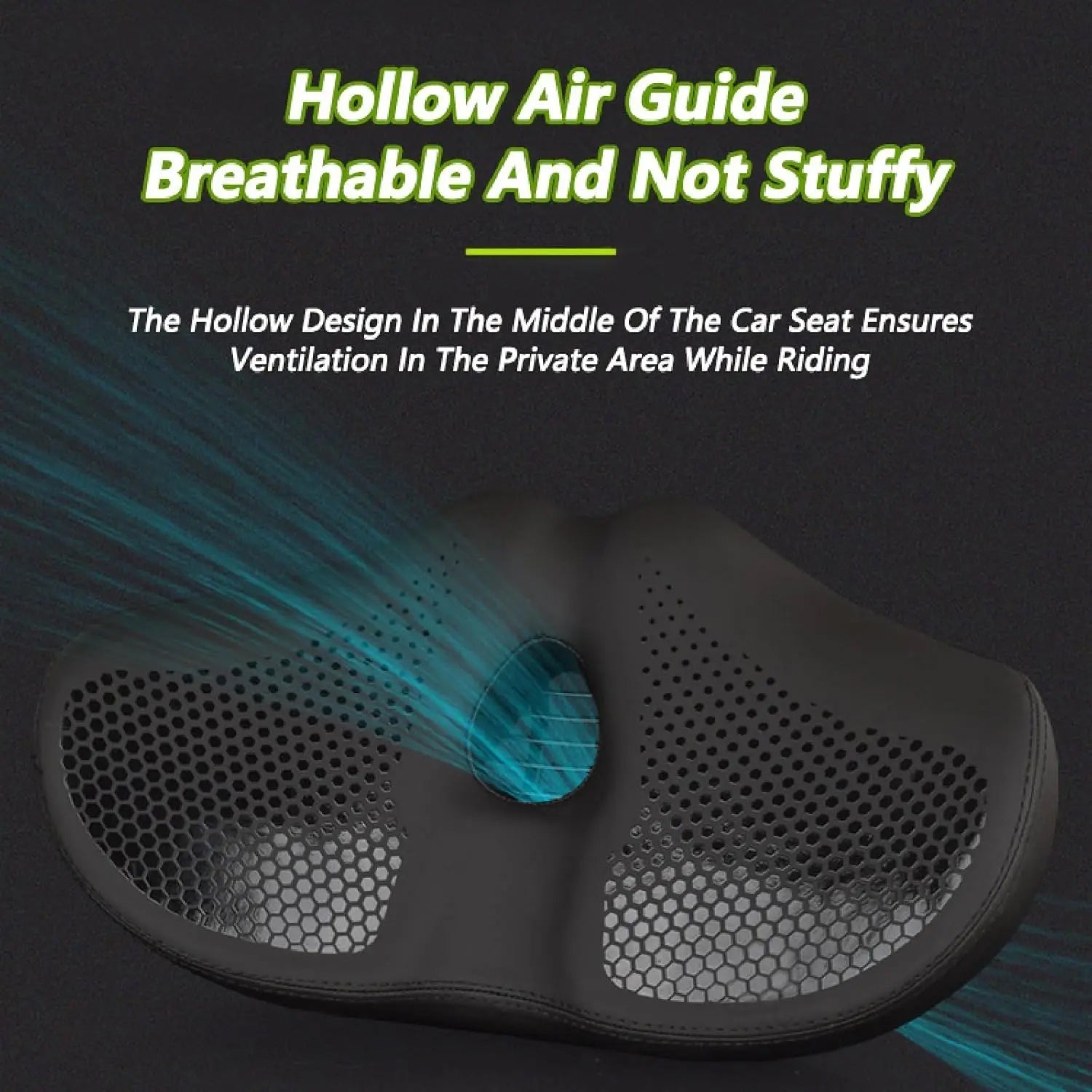 RigoCyclex Noseless Oversized Comfort Bike Seat