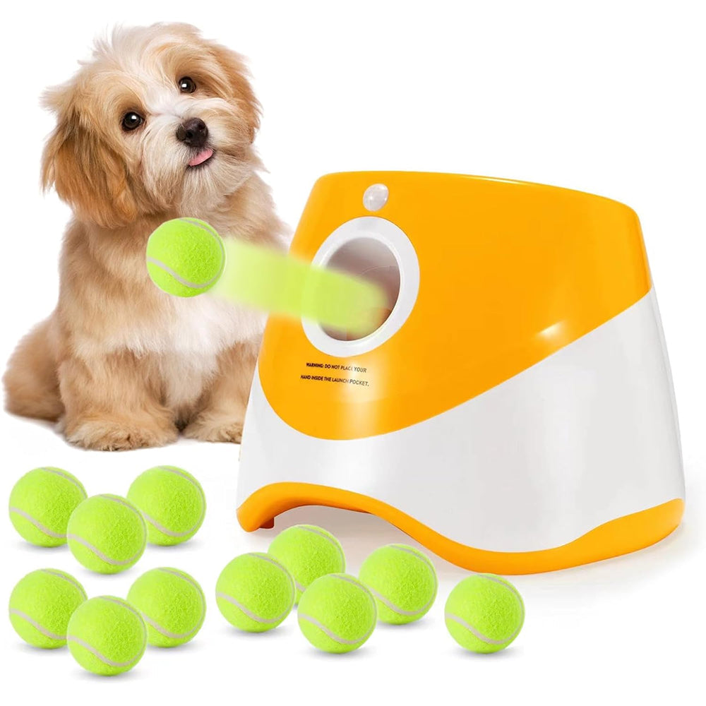 RodoWufi Automatic Dog Ball Launcher for Small and Medium Dogs