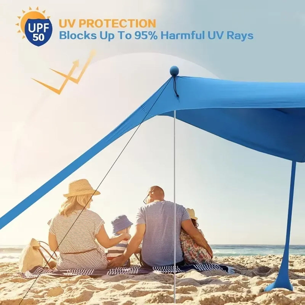 ShayDrifte UPF 50+ Lightweight Beach Sun Shade Tent