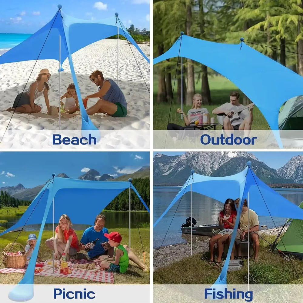 ShayDrifte UPF 50+ Lightweight Beach Sun Shade Tent