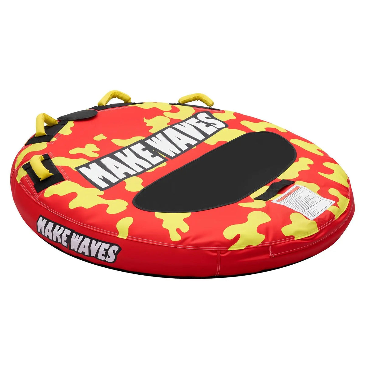 SkimFuri 2-Rider Boating Towable Tube with Anti-Slip Deck