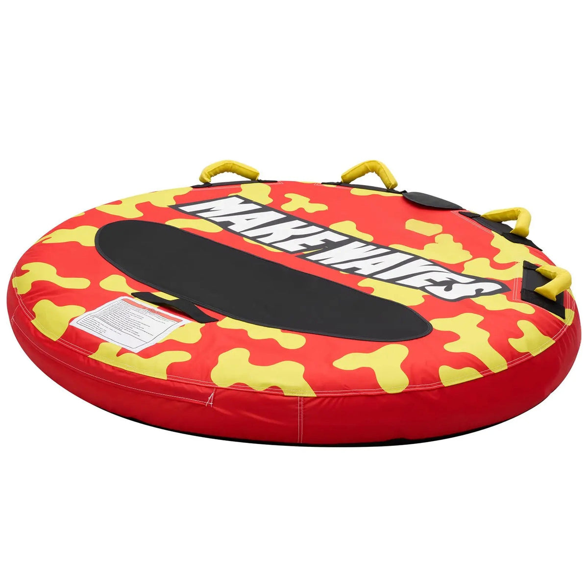 SkimFuri 2-Rider Boating Towable Tube with Anti-Slip Deck