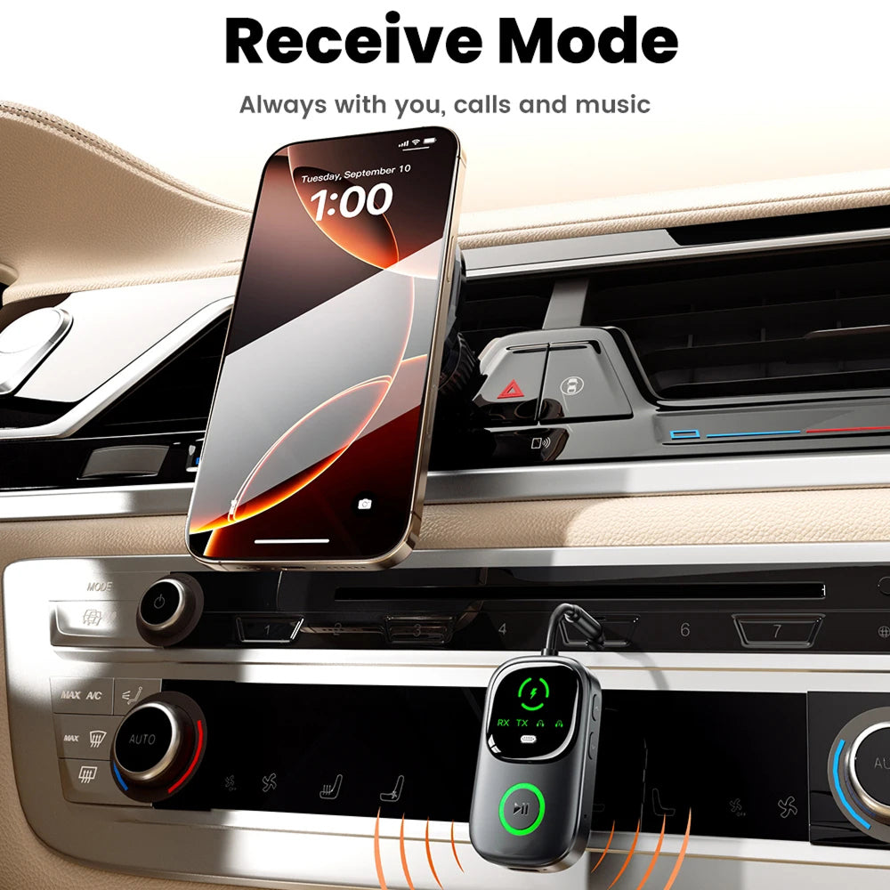 SkyePatt 2-in-1 Airplane Bluetooth 5.4 Audio Adapter