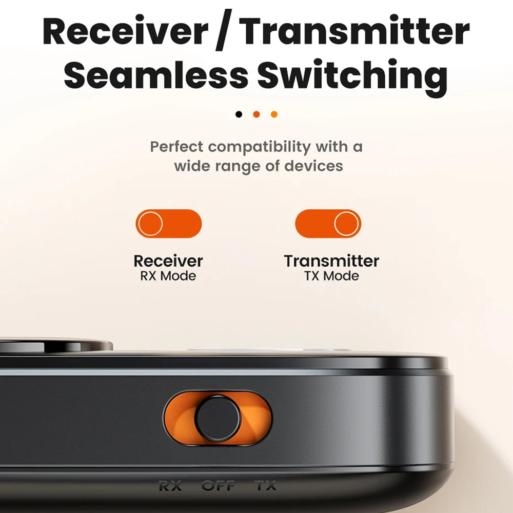 SkyePatt 2-in-1 Airplane Bluetooth 5.4 Audio Adapter