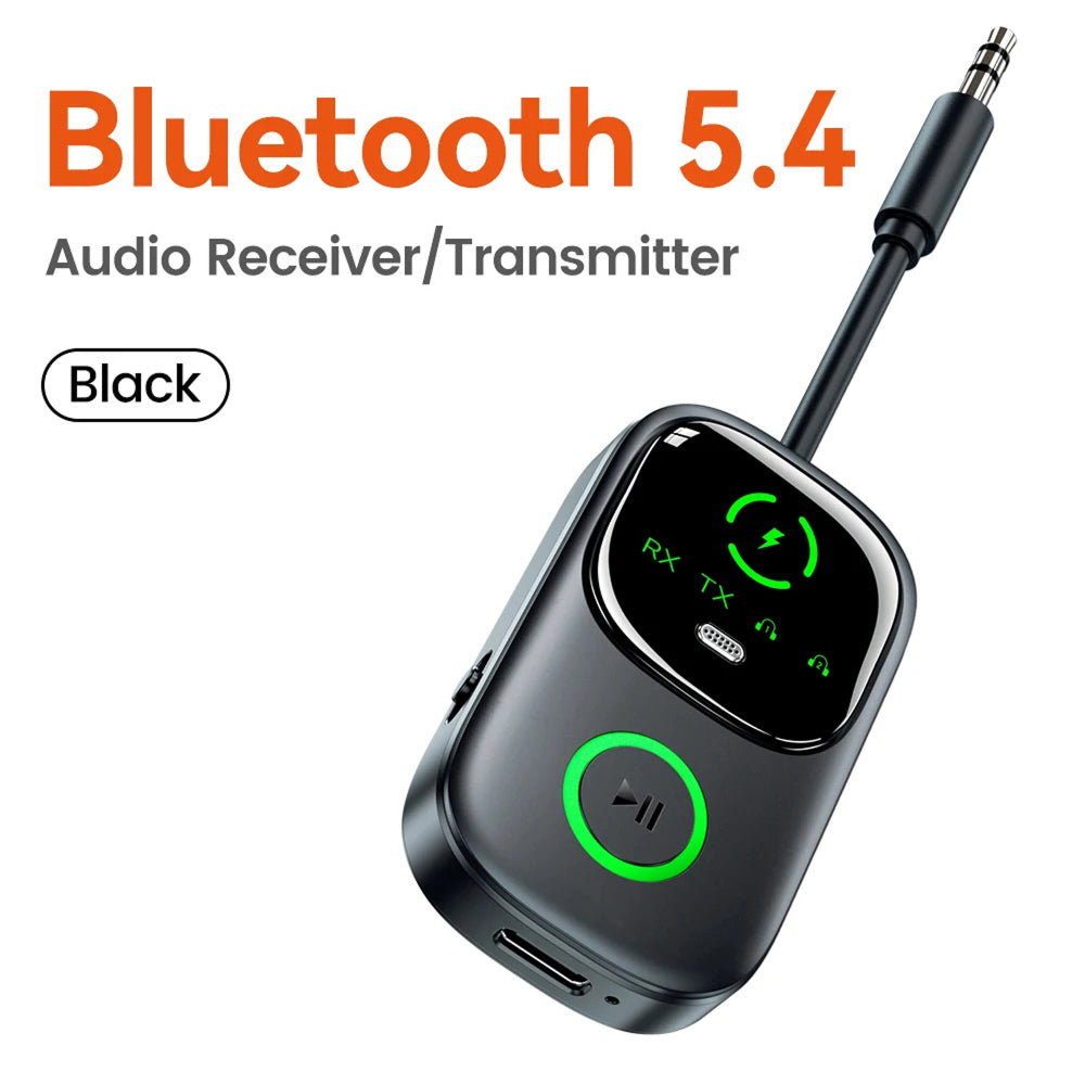 SkyePatt 2-in-1 Airplane Bluetooth 5.4 Audio Adapter