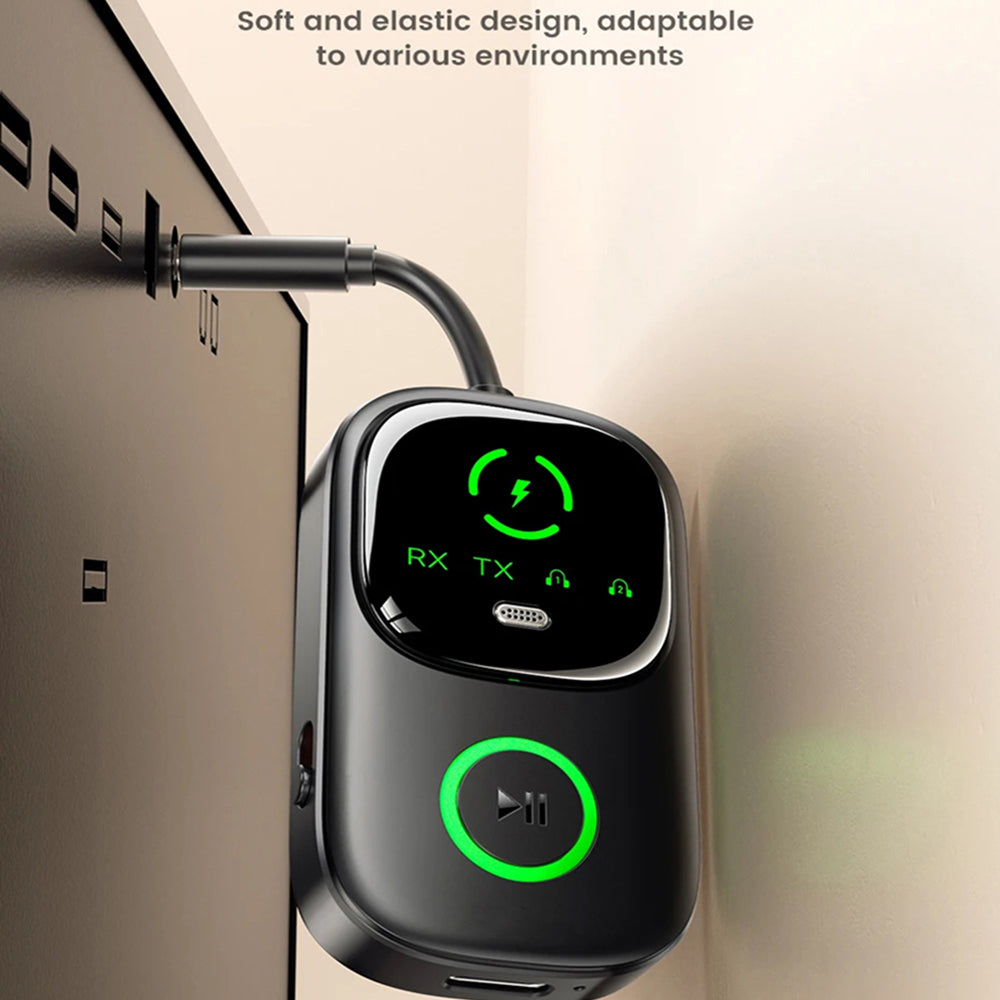 SkyePatt 2-in-1 Airplane Bluetooth 5.4 Audio Adapter