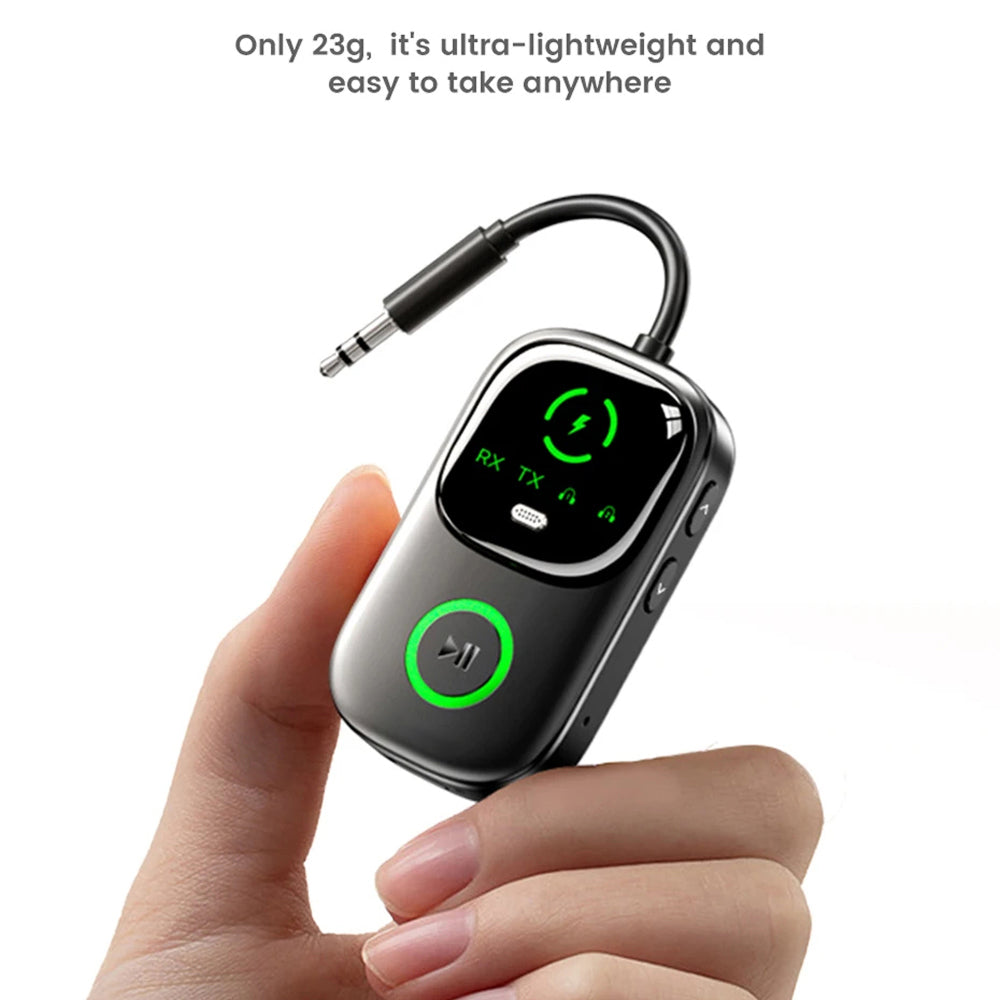 SkyePatt 2-in-1 Airplane Bluetooth 5.4 Audio Adapter