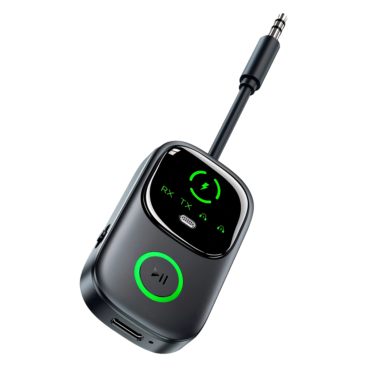 SkyePatt 2-in-1 Airplane Bluetooth 5.4 Audio Adapter