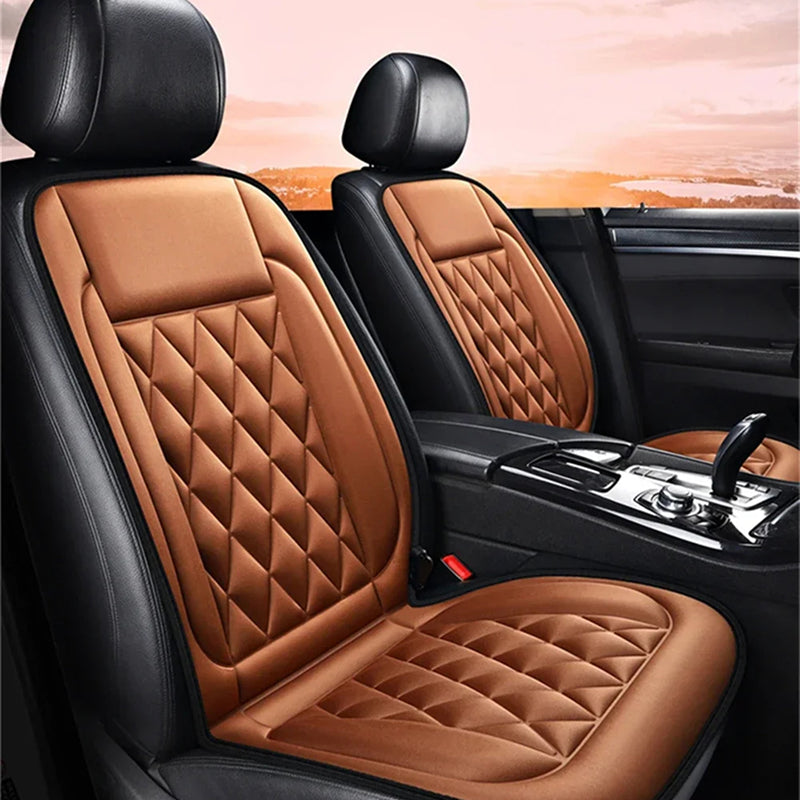 SnugRaxis 12V Heated Car Seat Set for Driver and Passenger