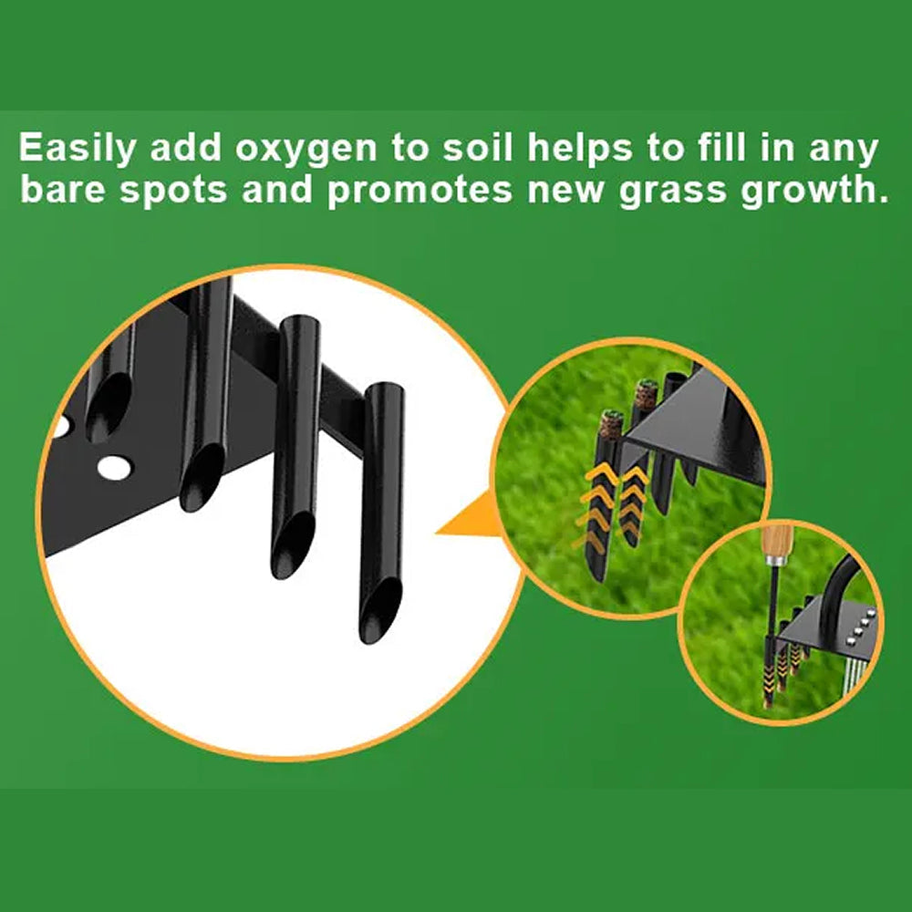SoiluDril Manual Lawn Aerator for Compacted Soil