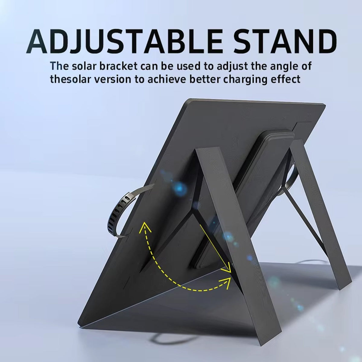 SolariFol High-Efficiency Portable Solar Panel for Camping