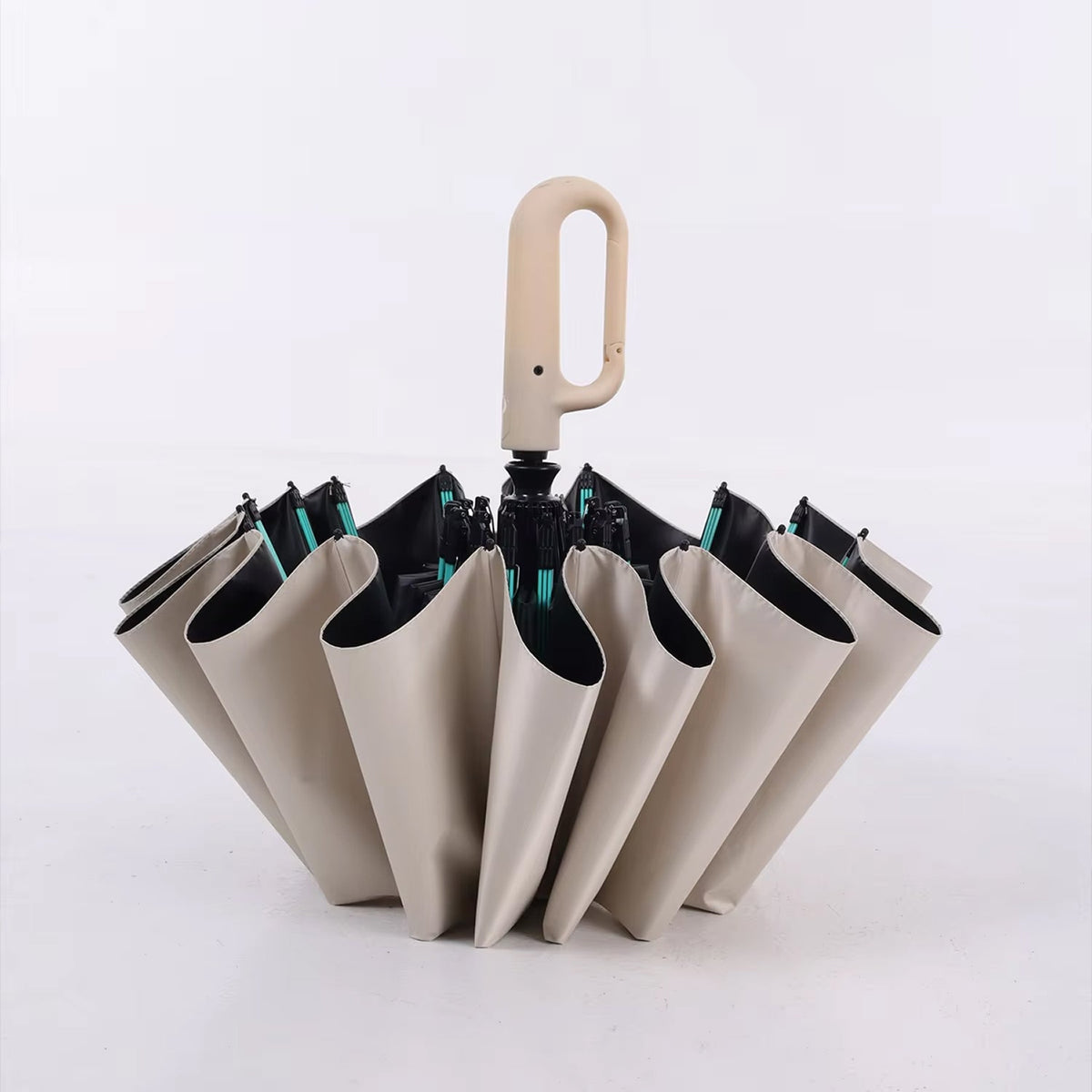 TempoEsta Backpack Umbrella - Hands-Free Hiking Rain & Sun Protection