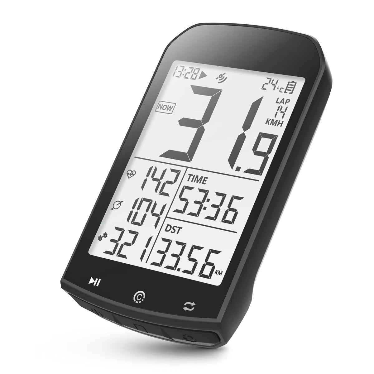 VelMetrix Cycling Computer: 35H Battery GPS Tracker