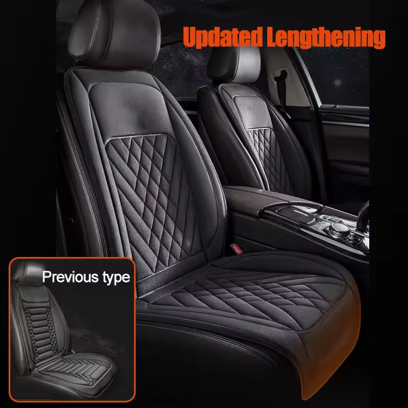 WarmCori 12V-24V Fast Heated Seat Cover for Cars & Trucks