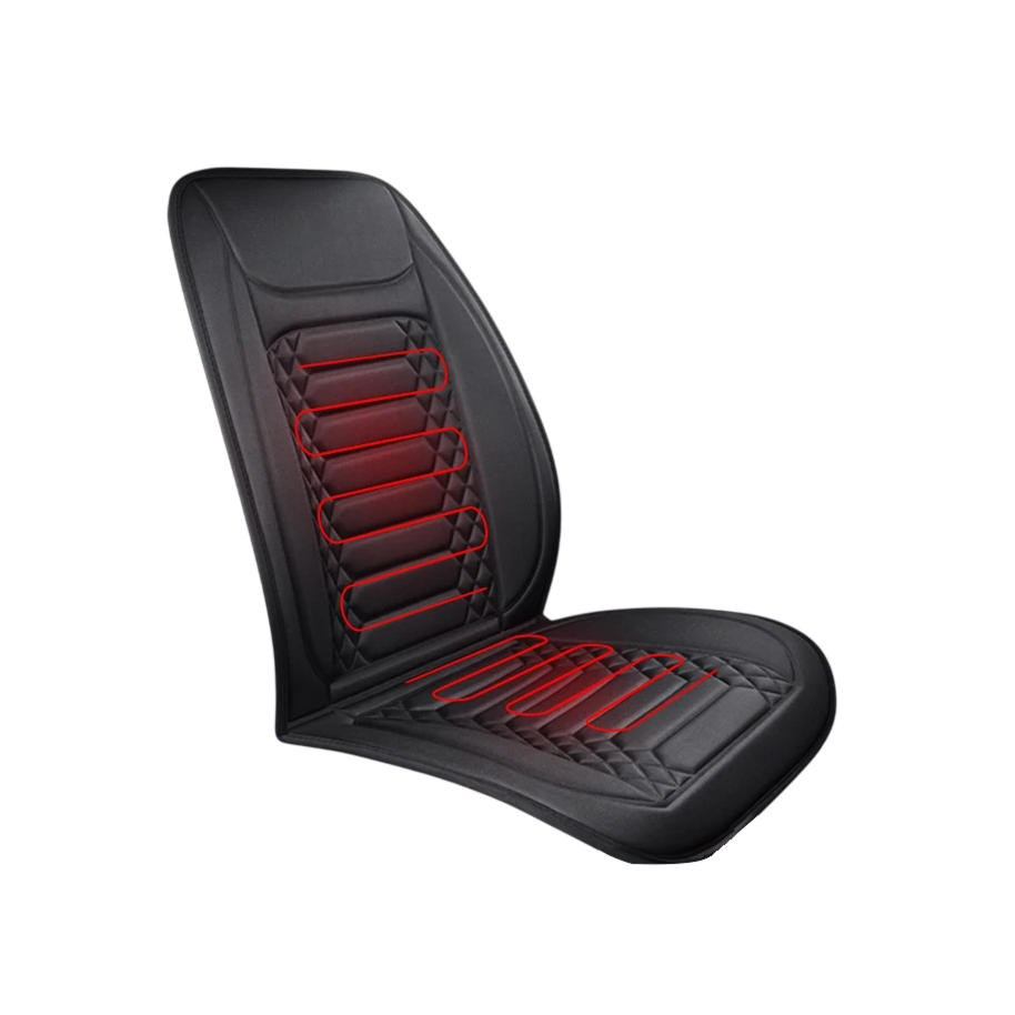 WarmiShift 12V Heated Car Seat Cover with Fast 30-Second Warmth