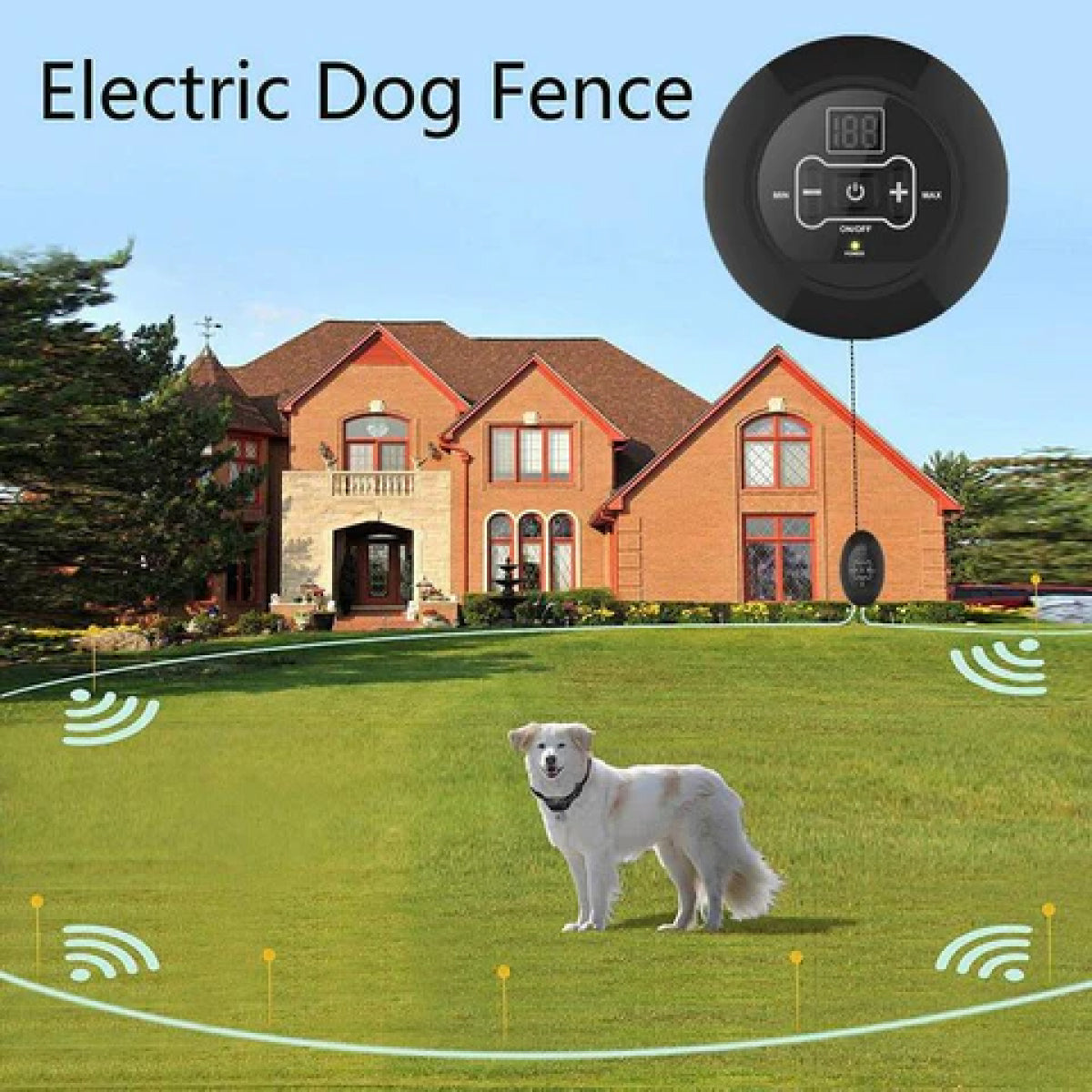 WufyFenci Wireless Dog GPS Fence & Pet Tracker
