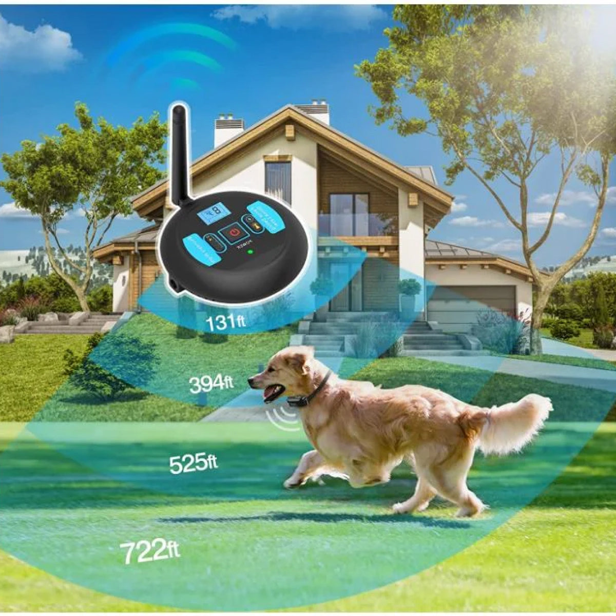 WufyFenci Wireless Dog GPS Fence & Pet Tracker