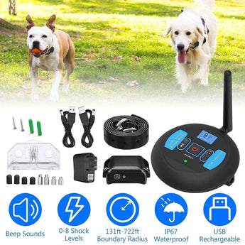 WufyFenci Wireless Dog GPS Fence & Pet Tracker